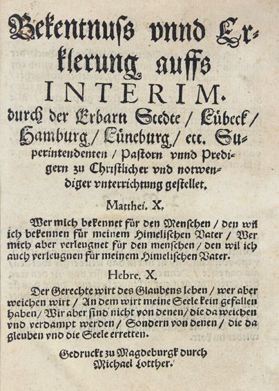 Große Abbildung Nr.1: 124-4 (Aepinus,J.).: (Alte Drucke, Handschriften und Theologie)