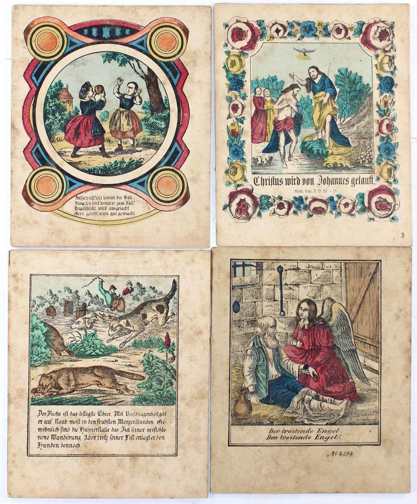 Große Abbildung Nr.1: 124-4000 Schulhefte mit lith. Umschlag.: (Künstlergraphik)