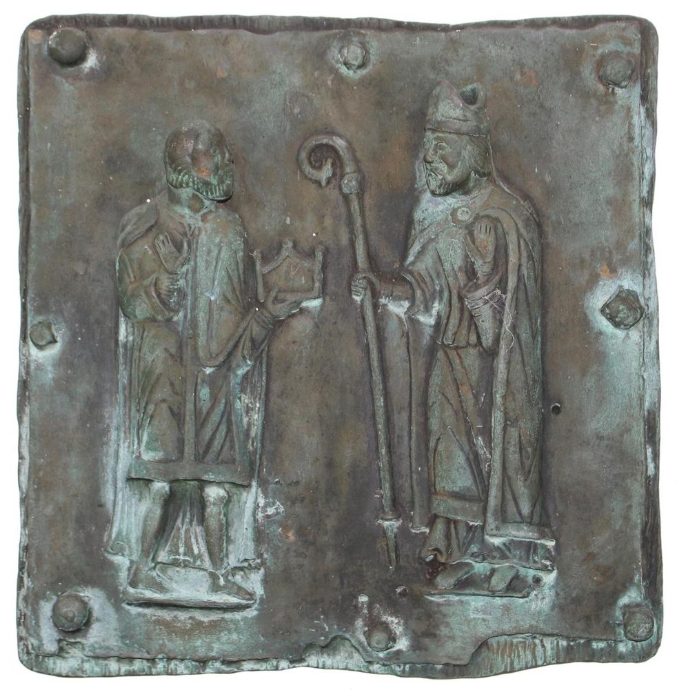 Große Abbildung Nr.5: 124-4034 Relief.: (Künstlergraphik, Skulpturen - Plastiken)