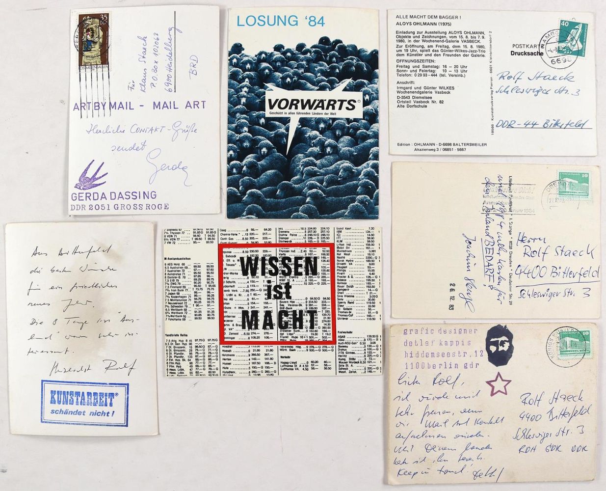Große Abbildung Nr.1: 124-4050 Staeck, Rolf: (Künstlergraphik)