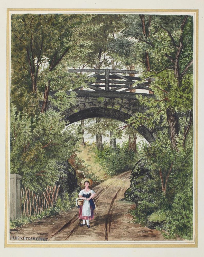 Große Abbildung Nr.1: 124-4071 Süffert, Hans: (Künstlergraphik)