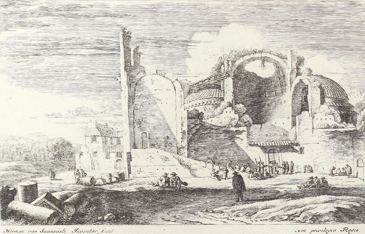 Große Abbildung Nr.1: 124-4075 Swaneveld, Herman van: (Künstlergraphik)