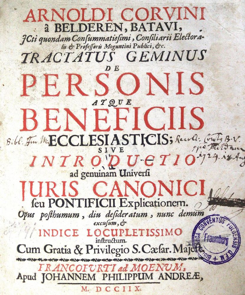 Große Abbildung Nr.1: 124-408 Böhmer,J.H.: (Juridica und Kriminologie)