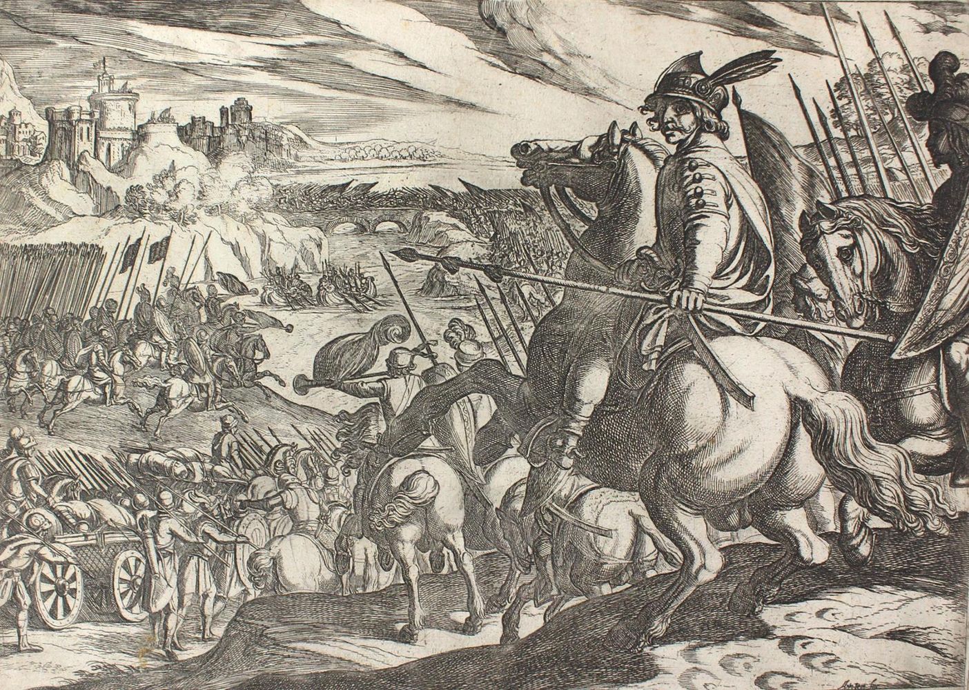 Große Abbildung Nr.2: 124-4081 Tempesta, Antonio: (Künstlergraphik)