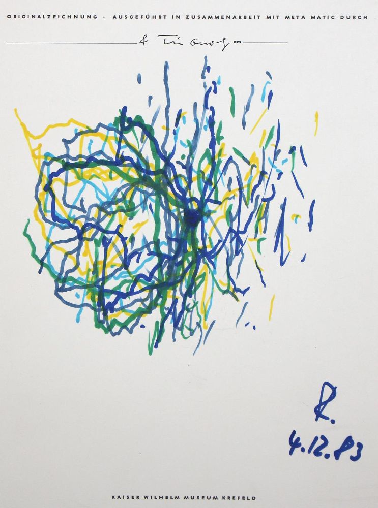 Große Abbildung Nr.1: 124-4086 Tinguely, Jean: (Künstlergraphik)