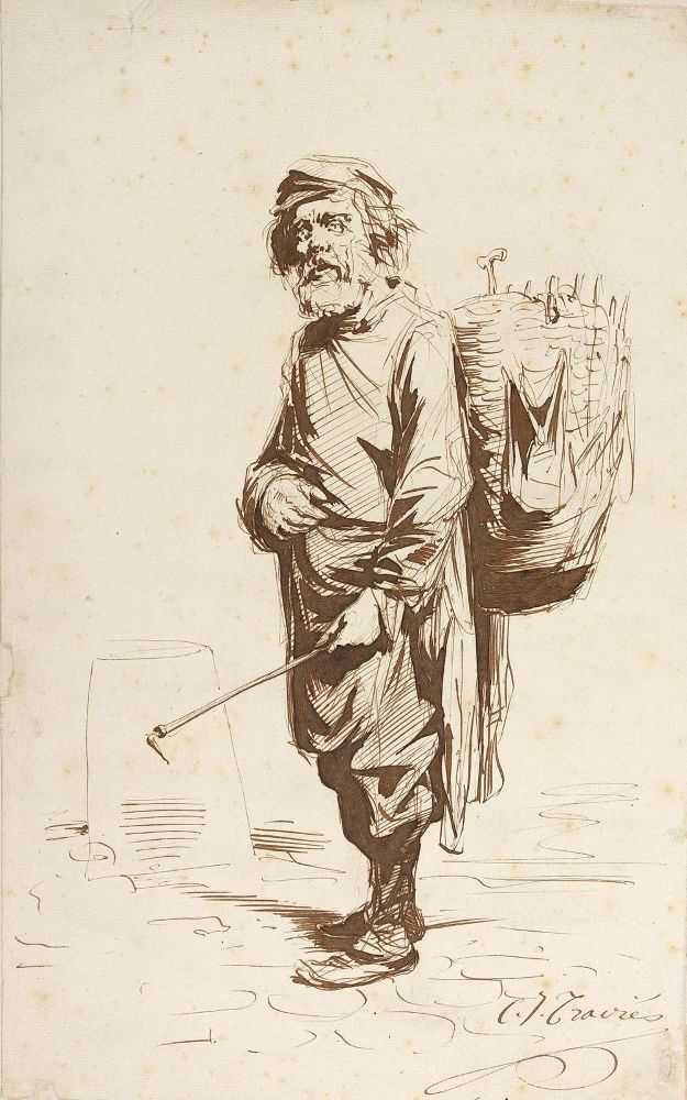 Große Abbildung Nr.1: 124-4092 Travies de Villiers, Charles Joseph: (Künstlergraphik)