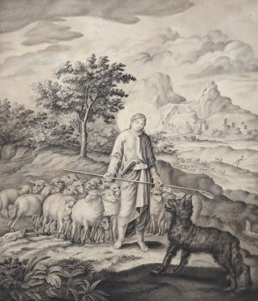 Große Abbildung Nr.1: 124-4112 Unbekannter Zeichner: (Künstlergraphik)
