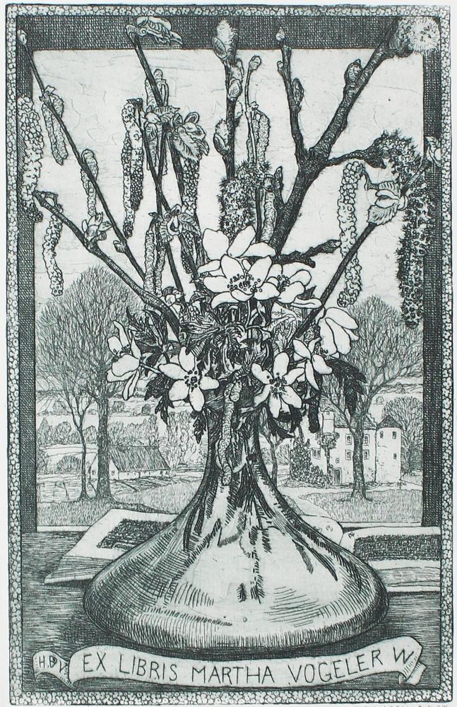 Große Abbildung Nr.1: 124-4134 Vogeler, Heinrich: (Künstlergraphik)
