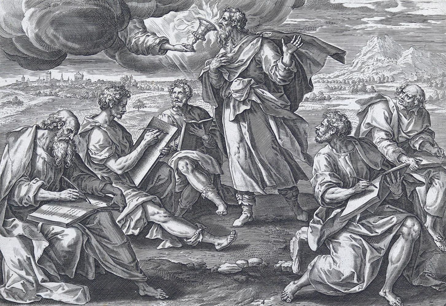 Große Abbildung Nr.4: 124-4142 Vos, Marten de: (Künstlergraphik)
