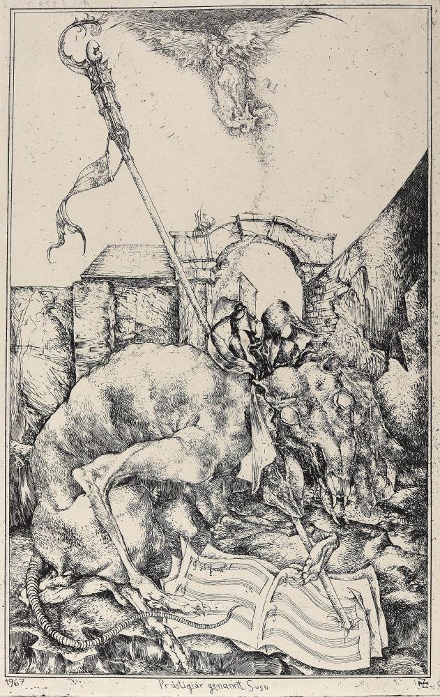 Große Abbildung Nr.1: 124-4193 Zander, Heinz: (Künstlergraphik)