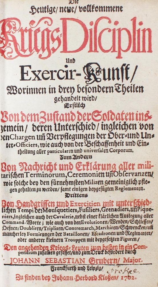 Große Abbildung Nr.2: 124-495 Gruber,J.S.: (Militaria)