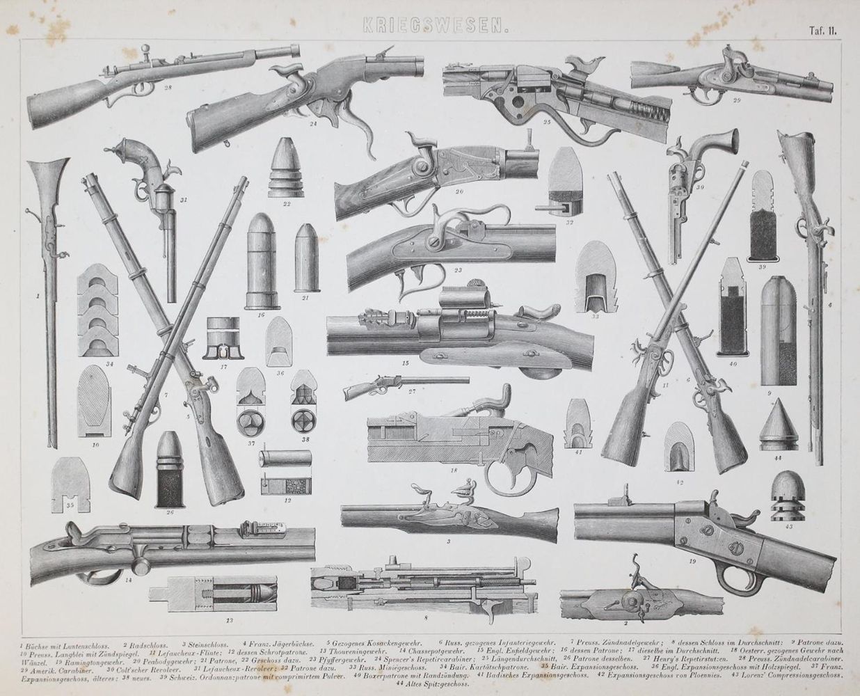 Große Abbildung Nr.1: 124-497 Heck,J.G.: (Militaria)