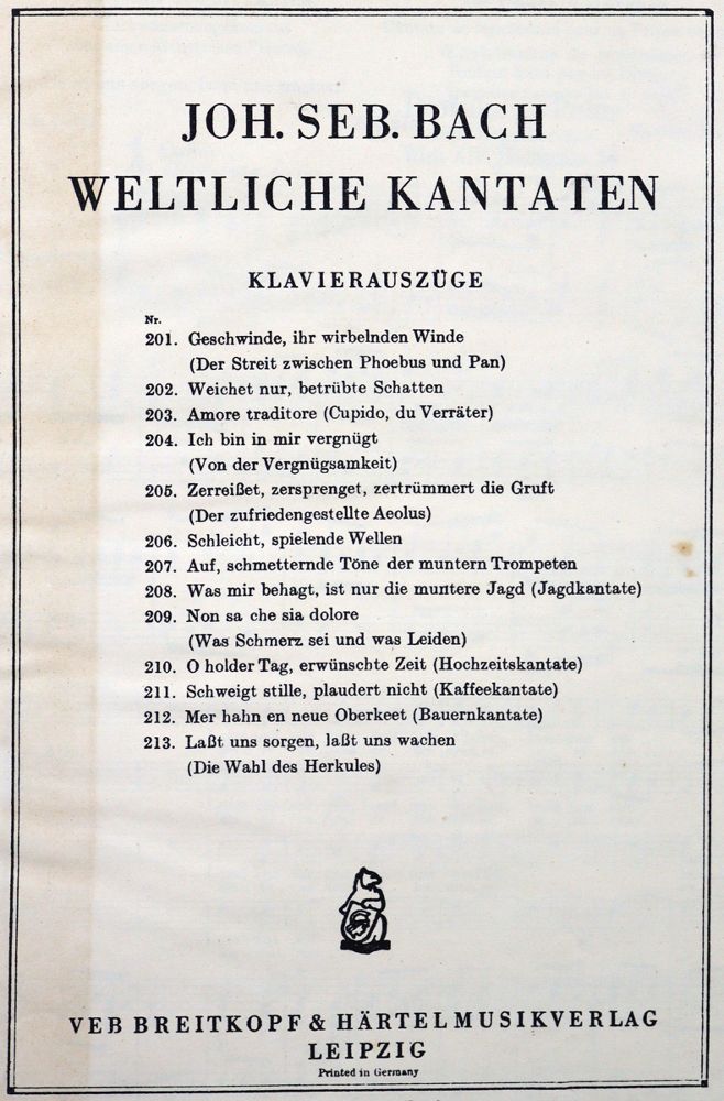 Große Abbildung Nr.1: 124-517 Bach,J.S.: (Musik)