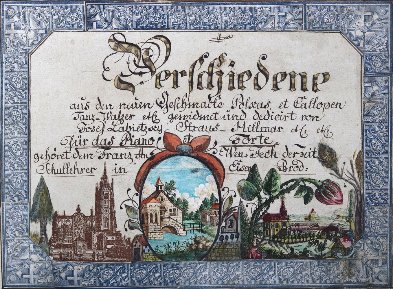 Große Abbildung Nr.1: 124-527 Jech,F.A.W.: (Musik, Handschriften)