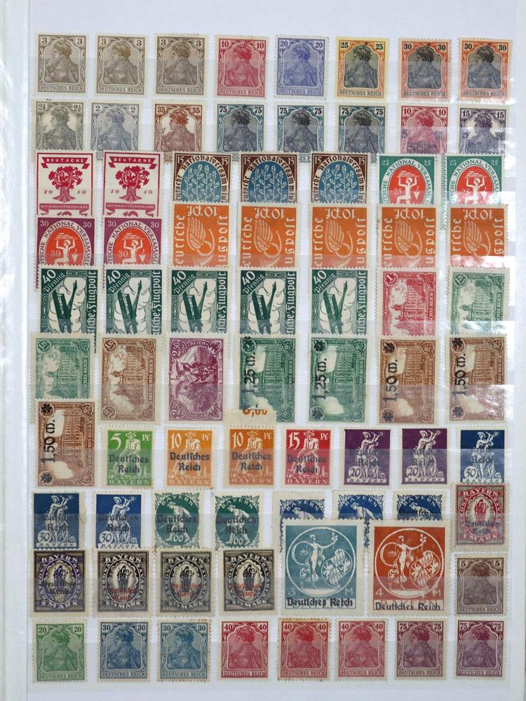 Große Abbildung Nr.19: 124-558 Briefmarken: (Philatelie)