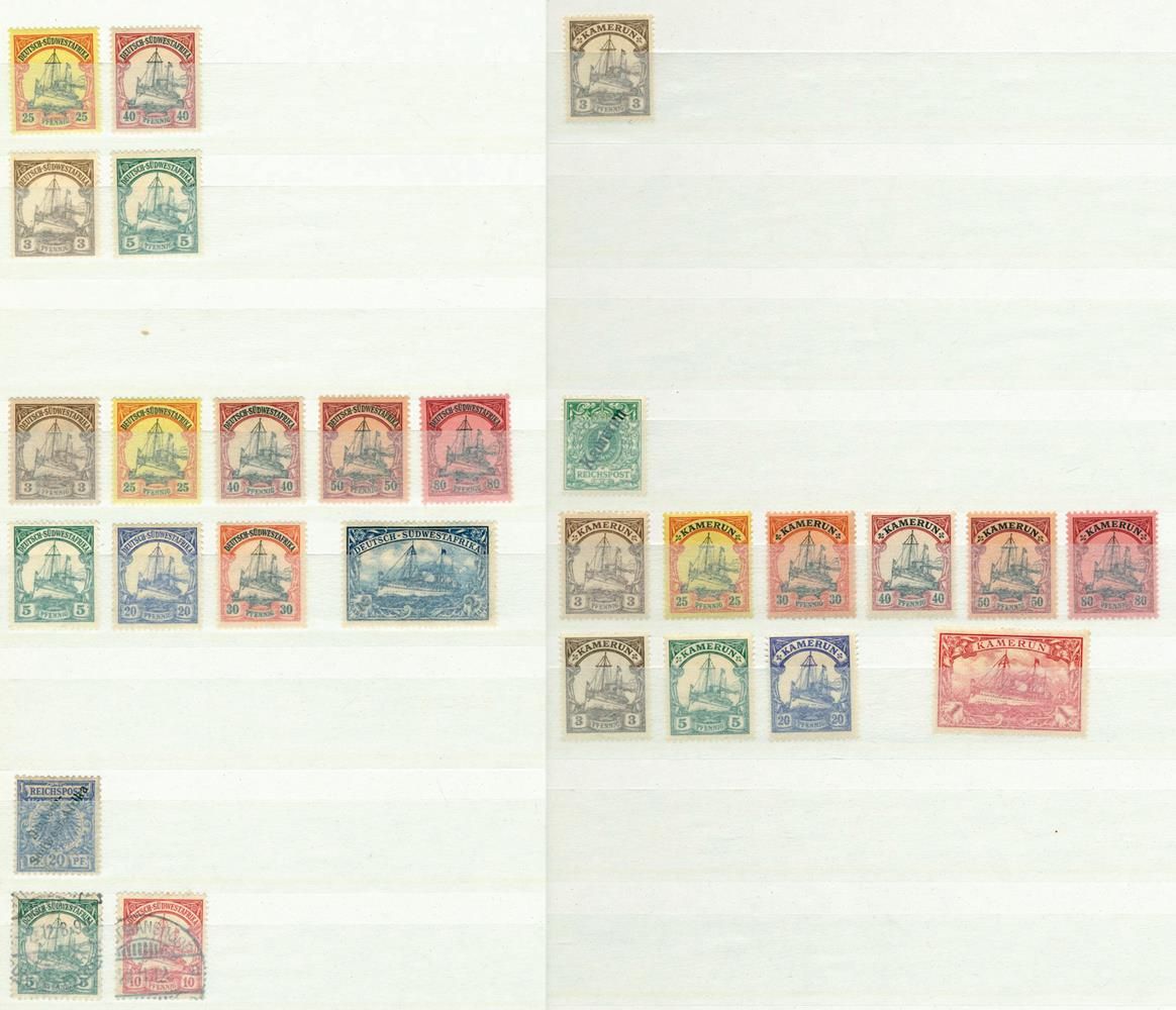 Große Abbildung Nr.2: 124-558 Briefmarken: (Philatelie)