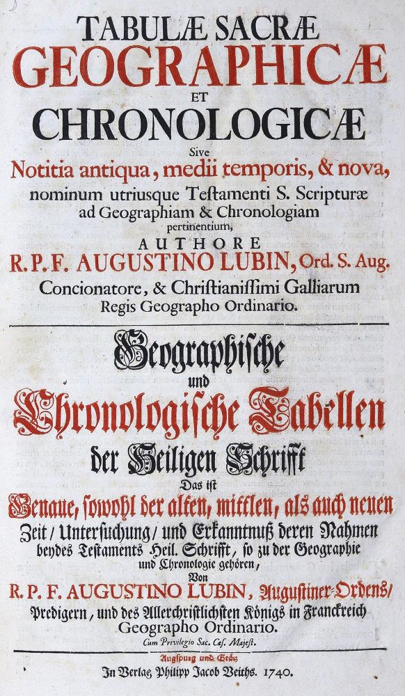 Große Abbildung Nr.1: 124-56 Lubin,A.: (Bibeln)