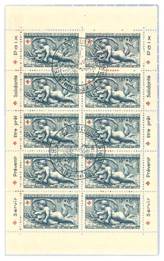 Große Abbildung Nr.1: 124-562 Rotes Kreuz.: (Philatelie)