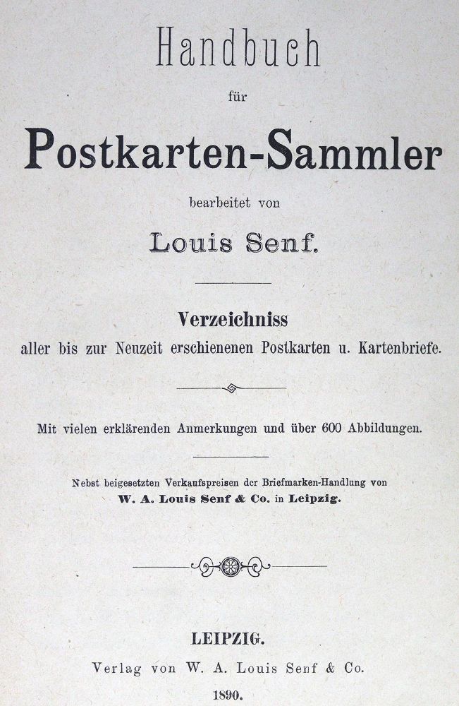 Große Abbildung Nr.1: 124-563 Senf,L.: (Philatelie)