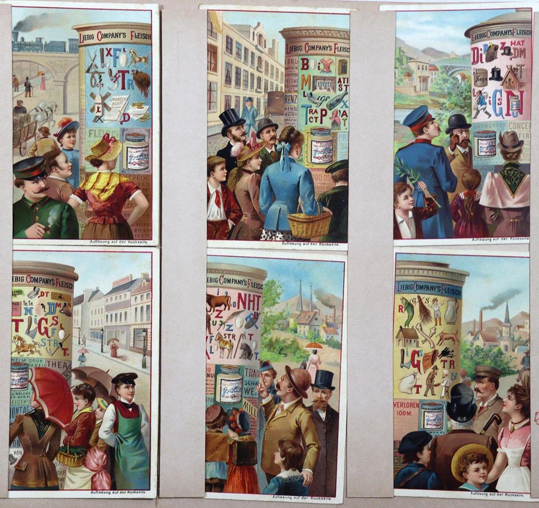 Große Abbildung Nr.1: 124-568 Liebig-Bilder.: (Sammelbilderalben)