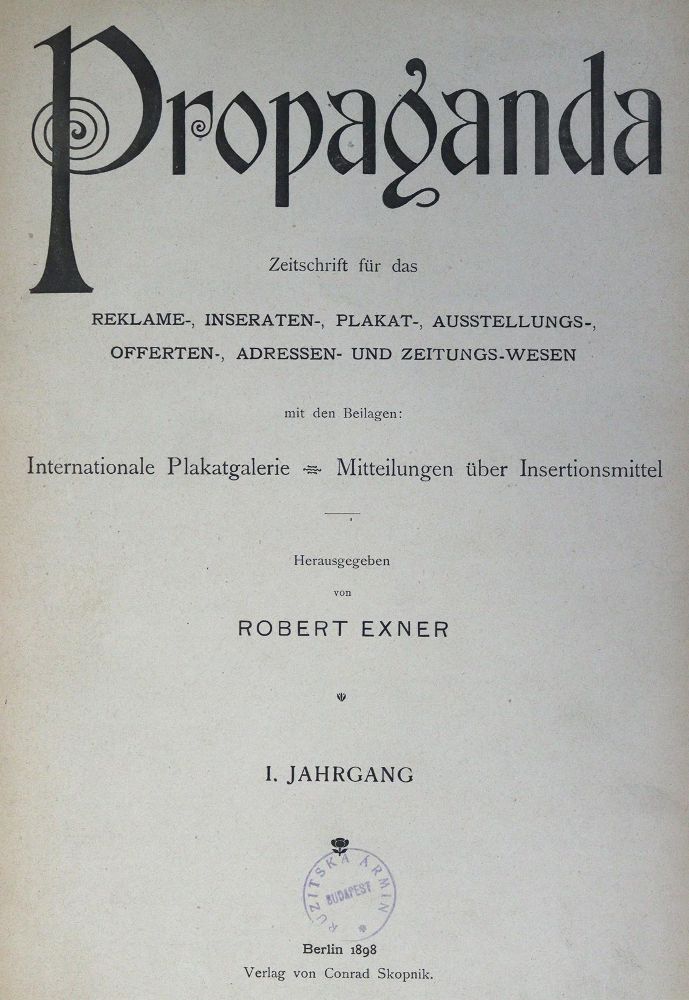Große Abbildung Nr.2: 124-589 Exner,R. (Hrsg.).: (Werbung)