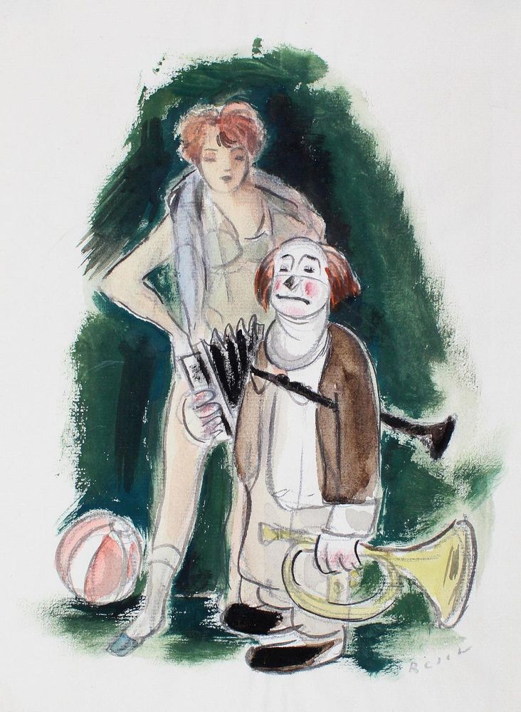 Große Abbildung Nr.1: 124-600 Zirkus.: (Zirkus)
