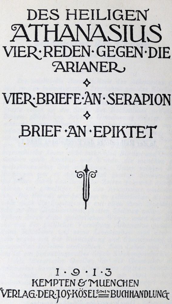 Große Abbildung Nr.2: 124-61 Bibliothek der Kirchenväter.: (Alte Drucke, Handschriften und Theologie)