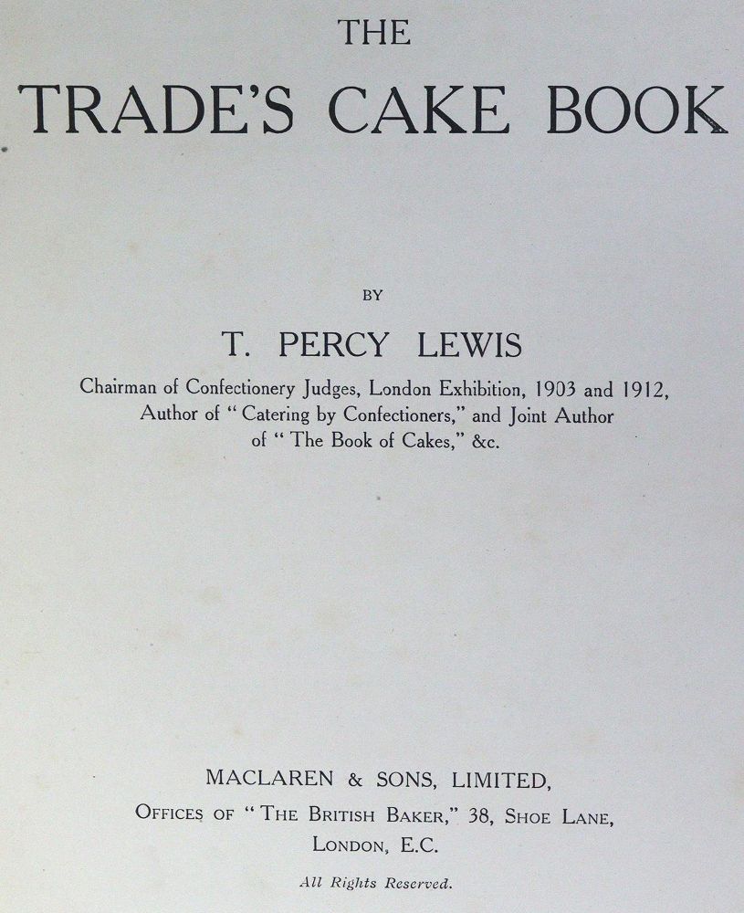 Große Abbildung Nr.1: 124-614 Lewis,T.P.: (Küche und Haushalt, Bäckerei und Konditorei)
