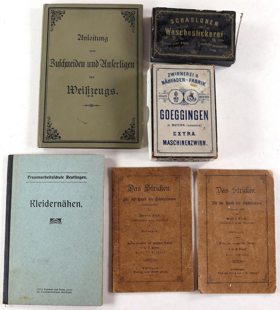 Große Abbildung Nr.10: 124-652 Schablonen: (Küche und Haushalt, Handarbeiten u. Schneiderei)
