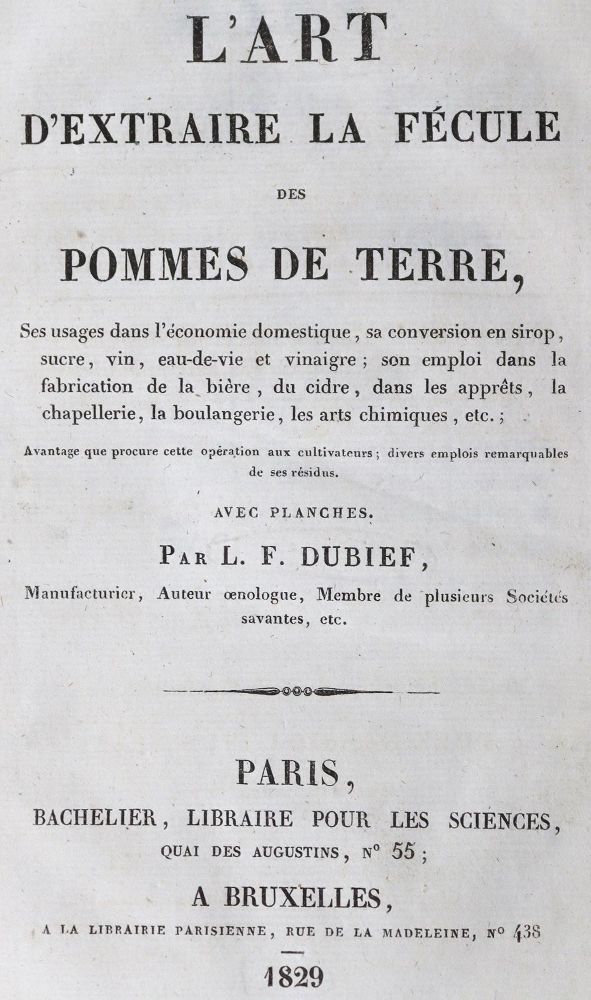Große Abbildung Nr.1: 124-656 Dubief,L.F.: (Küche und Haushalt, Haushalt)