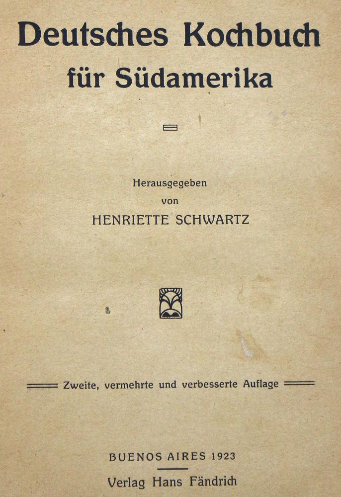 Große Abbildung Nr.1: 124-667 Schwartz,H.: (Küche und Haushalt, Kochbücher, Amerika)