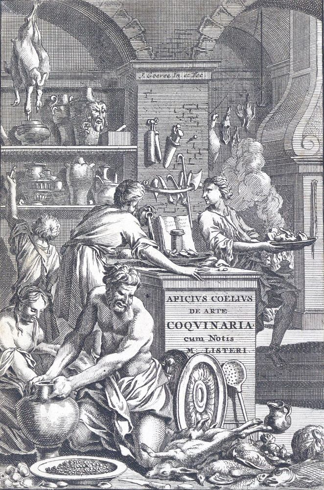 Große Abbildung Nr.1: 124-669 Apicius Coelius.: (Küche und Haushalt, Kochbücher)