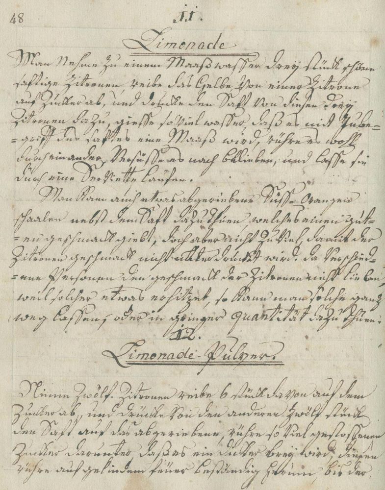 Große Abbildung Nr.1: 124-704 Sammlung: (Küche und Haushalt, Kochbücher, Handschriften)
