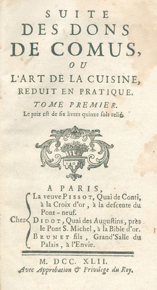 Große Abbildung Nr.1: 124-724 (Marin,F.).: (Küche und Haushalt, Kochbücher)