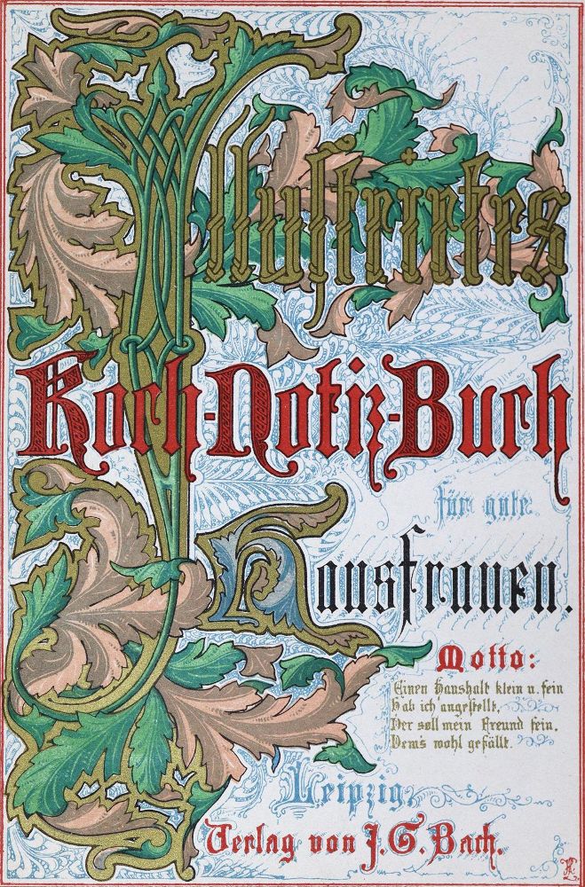 Große Abbildung Nr.1: 124-747 Sammlung: (Küche und Haushalt, Kochbücher)