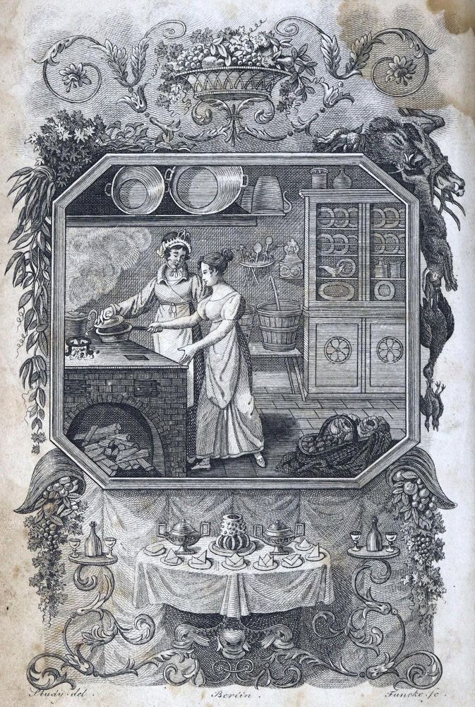 Große Abbildung Nr.1: 124-753 Scheibler,S.W.: (Küche und Haushalt, Kochbücher)