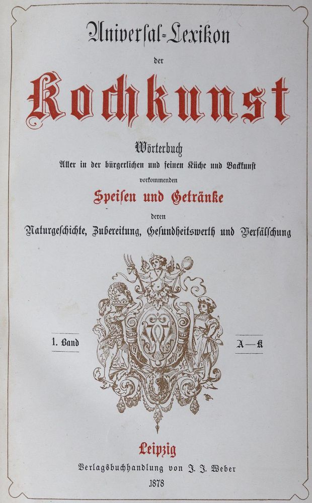 Große Abbildung Nr.1: 124-764 Universal-Lexikon: (Küche und Haushalt, Kochbücher)