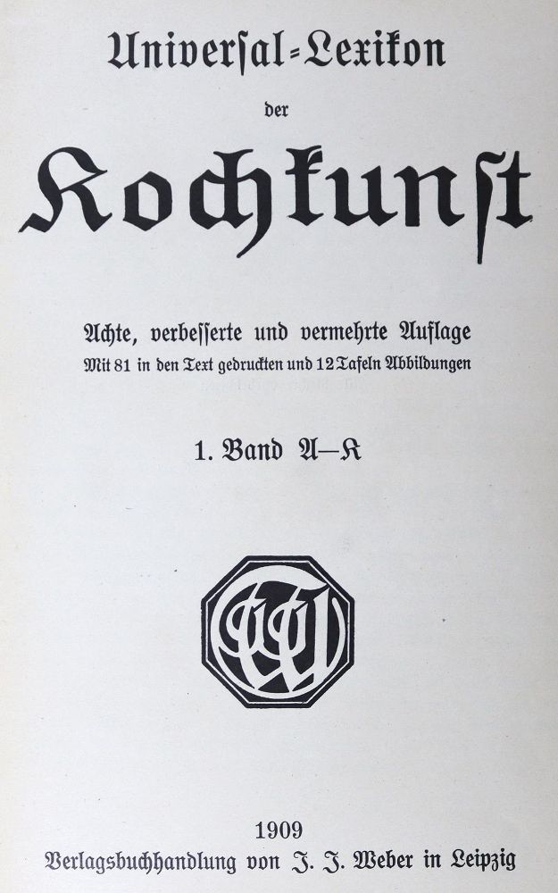 Große Abbildung Nr.11: 124-765 Universal-Lexikon: (Küche und Haushalt, Kochbücher)