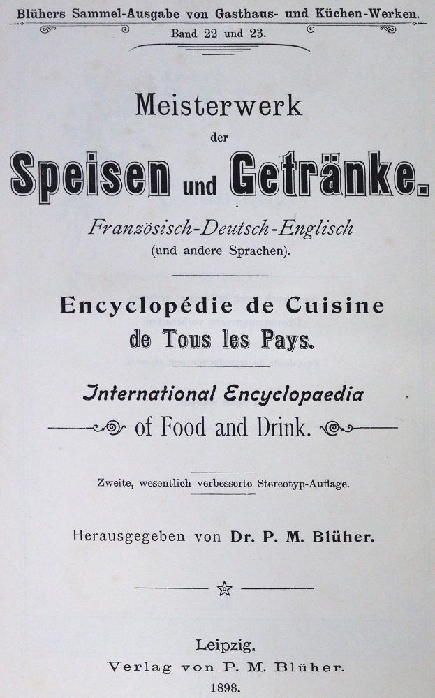 Große Abbildung Nr.1: 124-766 Universal-Lexikon der Kochkunst.: (Küche und Haushalt, Kochbücher)