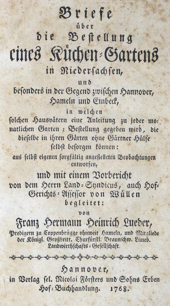 Große Abbildung Nr.1: 124-781 Lueder,F.H.H.: (Land- und Forstwirtschaft, Garten)