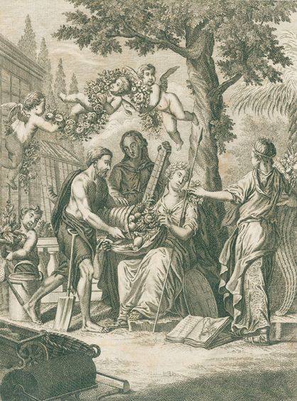 Große Abbildung Nr.1: 124-782 Miller,P.: (Land- und Forstwirtschaft, Garten)