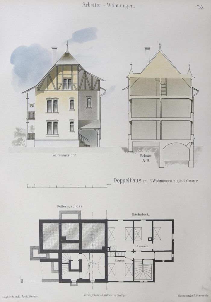 Große Abbildung Nr.2: 124-804 Lambert u. Stahl.: (Architektur)