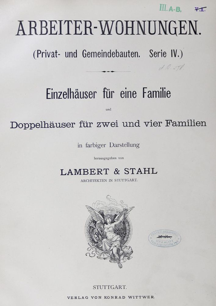 Große Abbildung Nr.3: 124-804 Lambert u. Stahl.: (Architektur)