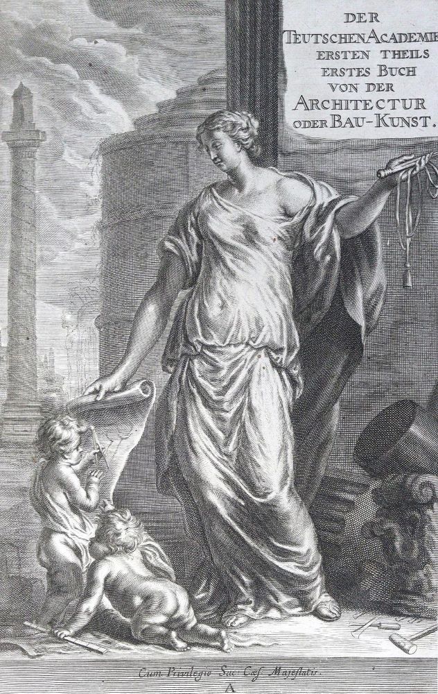Große Abbildung Nr.1: 124-809 Sandrart,J.v.: (Architektur)