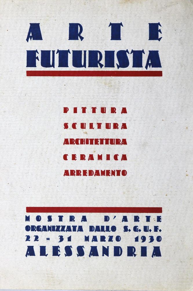 Große Abbildung Nr.1: 124-824 Arte Futurista.: (Futurismus)
