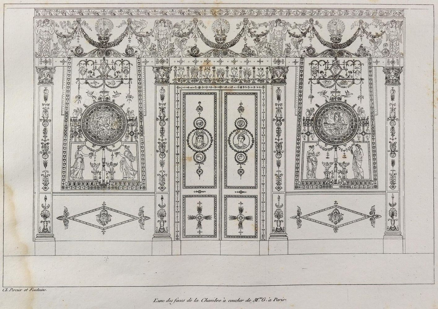 Große Abbildung Nr.2: 124-851 Percier,C. u. P.F.L.Fontaine.: (Kunstwissenschaft)