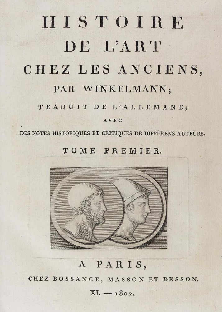 Große Abbildung Nr.3: 124-864 Wickelmann,J.J.: (Kunstwissenschaft)