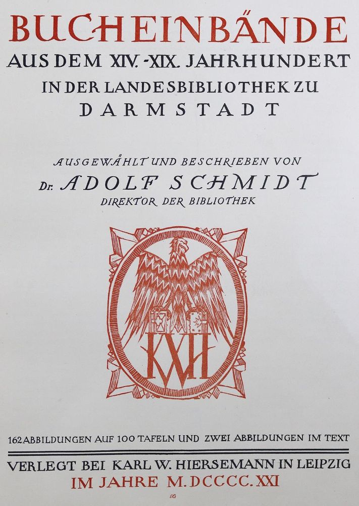 Große Abbildung Nr.1: 124-872 Schmidt,A.: (Einband)
