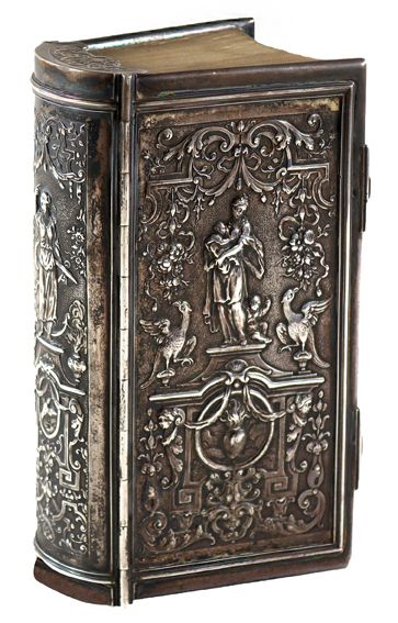 Große Abbildung Nr.1: 124-874 Silbereinband,: (Einband)