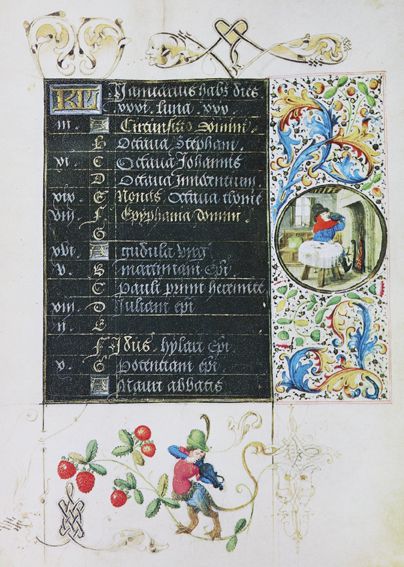 Große Abbildung Nr.1: 124-885 Gebetbuch Karls des Kühnen.: (Faksimile)